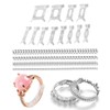 Invisible Ring Size Adjuster for Loose Rings, Pack of 16