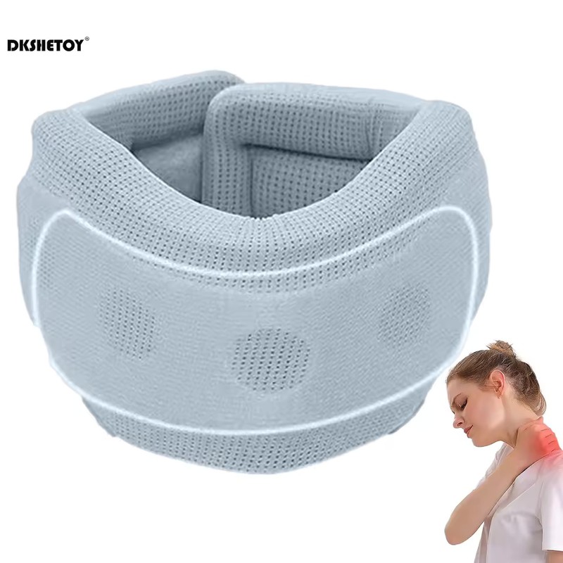 Soft Sponge Cervical Collar Neck Support Brace, Adjustable S–XL