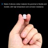 sourcing map 10Pcs Snap Rubber Grommet Hole Plug Mount Dia