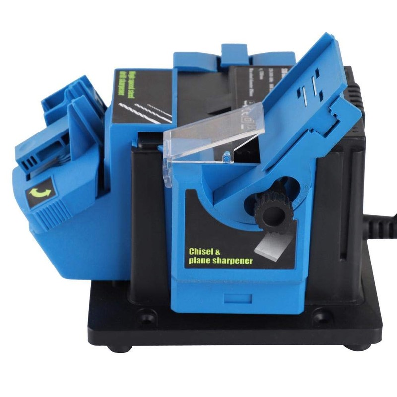 Suuonee Drill Bit Sharpener, Multifunctional Household Electric Cutter Scissor Sharpener