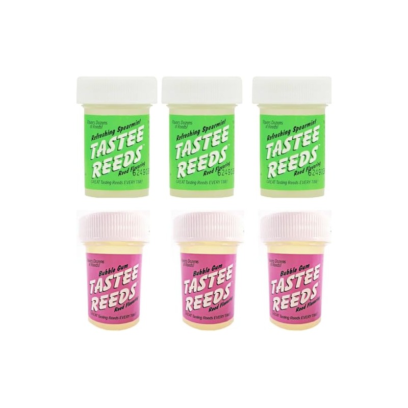 Reed Flavoring (Six Pack - Three Bottles of Each Flavor)