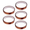 5Pcs High Temperature Tape Heat Resistance Insulating Heat Transfer Tape