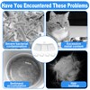 Cat Water Fountain Filters for Oneisall PW04 3.5L Wireless Stainless