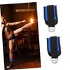 Mipcase 1pair Fitness Padded Ankle Straps for Leg Workouts Comfortable