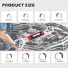 carleef 9.84" 8-in-1 Magnetic Lug Wrench with 8mm-21mm Socket,360° Rotating