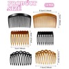 JIPUKE 12Pcs Hair Combs Slides Hair Side Combs Plastic French