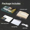 SELORSS Inflatable Outdoor Camping Light, Meets IP66 Waterproof Standard, Provides