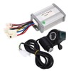 24V 800W Electric Bike Controller Thumb Throttle Handle Kit Lithium