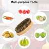 2 PCS Vegetable Brush, Potato Scrubber, Vegetable Brush Scrubber for