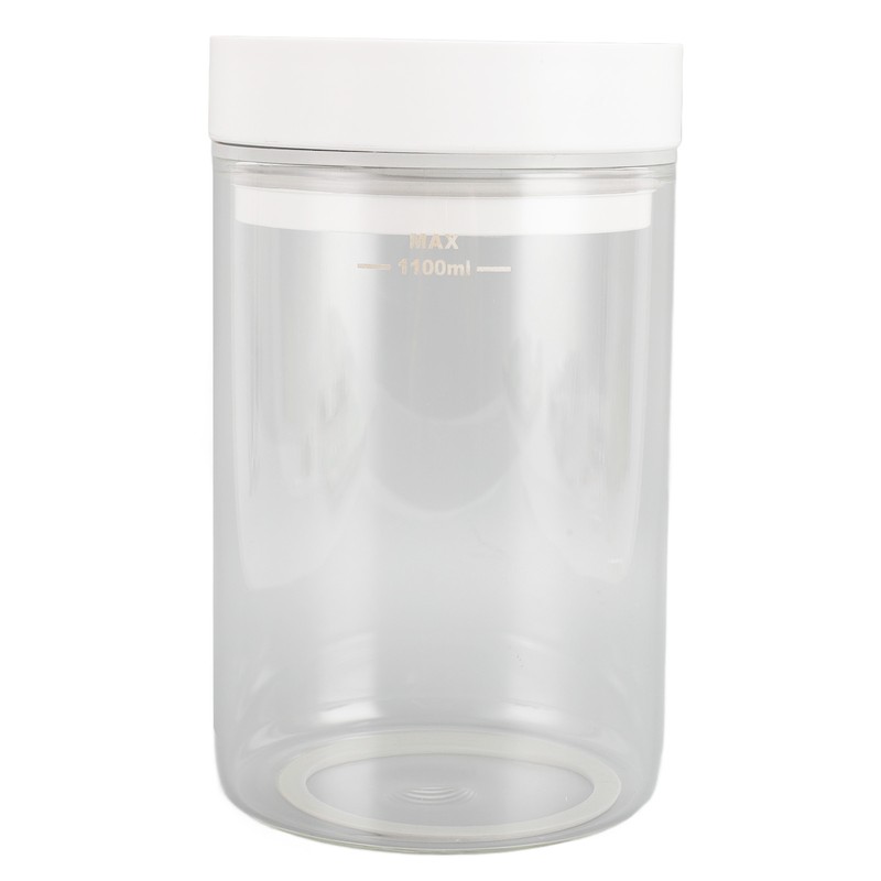 1100ml Electric Coffee Canister Glass Vacuum Sealer Jar Lasting Freshness