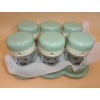 Baby Bullet Food Jar Storage Containers w/Tray Date Dial **BRAND