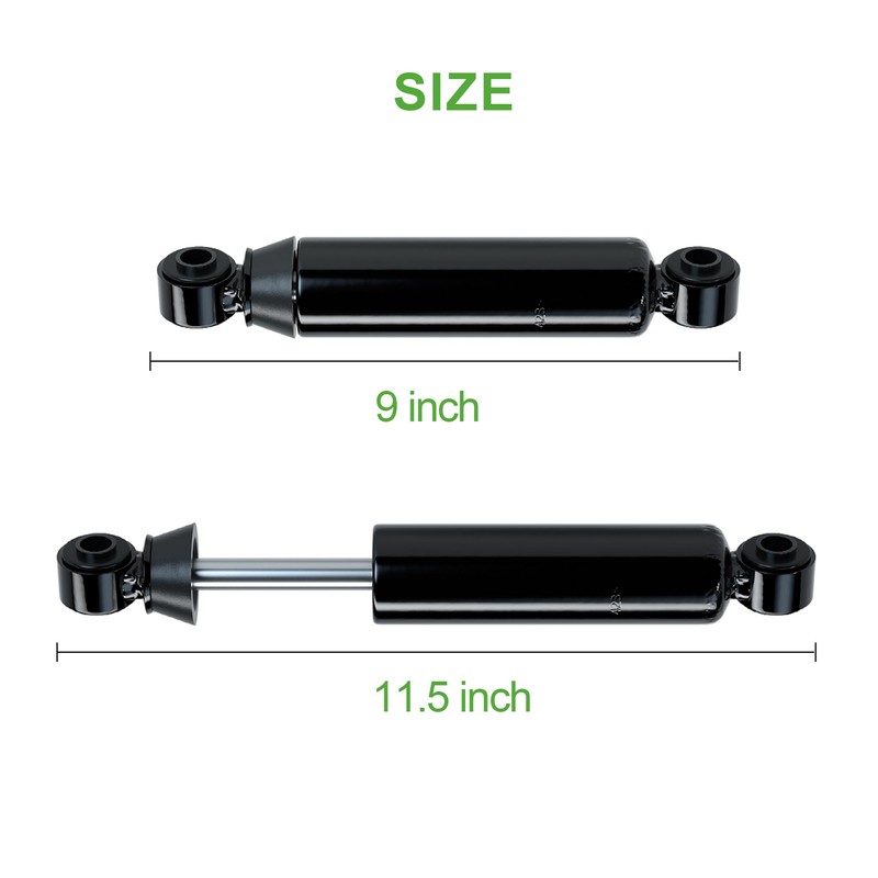 10L0L Front Shocks Absorbers Kit for Club Car DS 1981-2011,