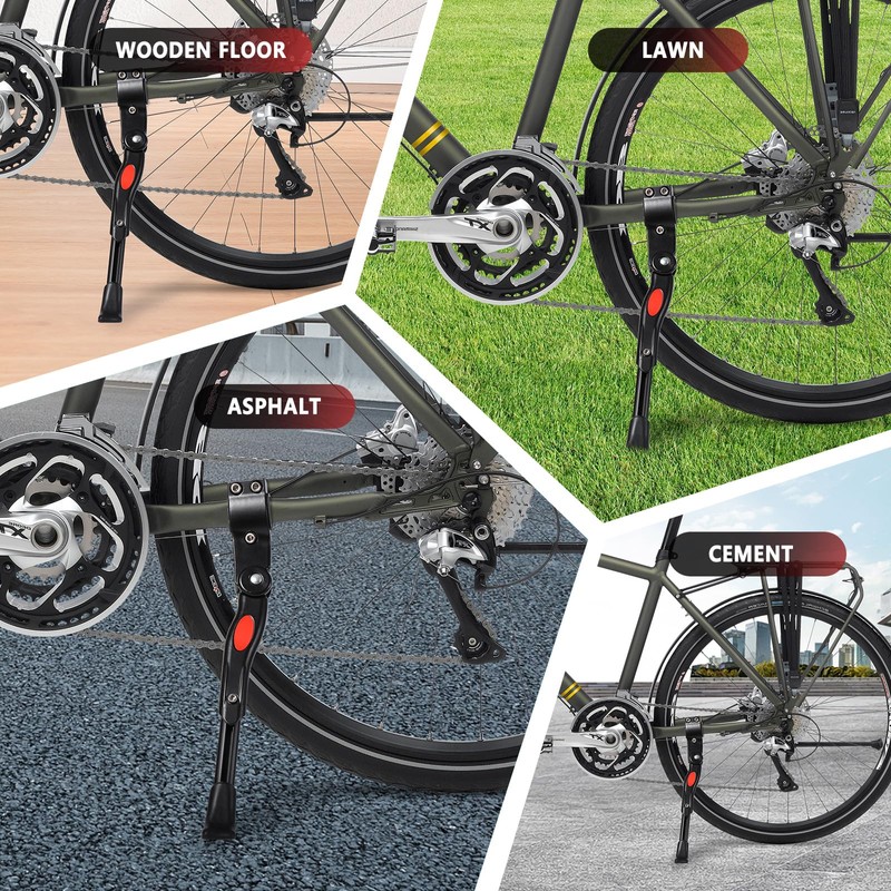 Oderra Uni - Adult Cavalletto Bici Bicycle Stand, Black, 34.53.55