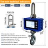 Digital Crane Scale,2200lb/1T Heavy Duty Digital Hanging Scale,Crane Scale Industrial