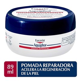 Eucerin Aquaphor Pomada Reparadora (89ml) Experta para el cuidado de la piel dañada, ayuda a acelerar la regeneración de la piel