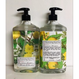 Home & Body 2 Bottles Home & Body ~ Lemon Blossom Moisturizing Hand Soap 24.5 fl oz Each
