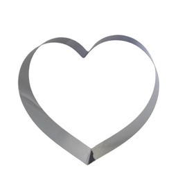Lares 6002-2 Heart-Shaped Cookie Cutter 18 cm