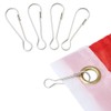 Anley Flag Pole Clip Snaps Hook, Stainless Steel Flagpole Accessories