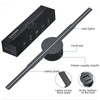 3D Hologram Projector Fan Ultra HD 266 LED Support Phone