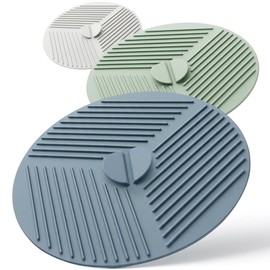 Microwave Splatter Cover, Silicone Lids for Bowls for Kitchen, 3Pcs 6/8/10"