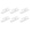 uxcell 6Pcs Blind Cord Holder, Self-Adhesive Window Cord Wrap Cleats,