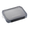 Shimano CS-222X Lure Case Wide, 6 Partition Plate Type, Smoke