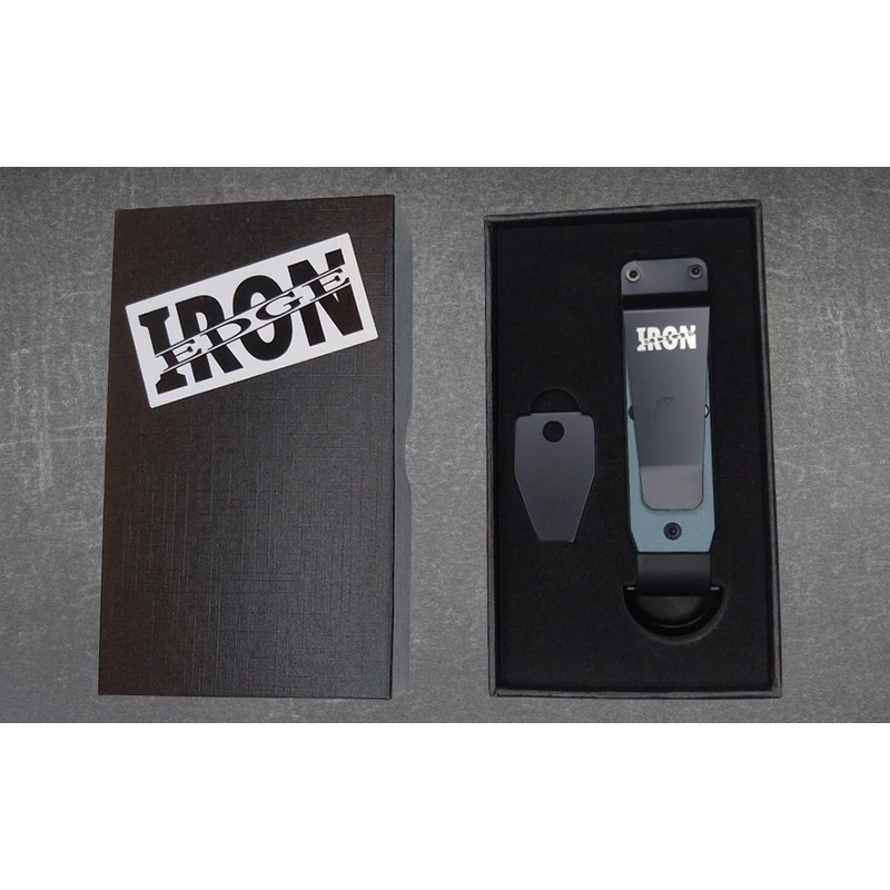 Iron Edge Key Organiser - Portable Keychain, Minimalist Heavy Duty