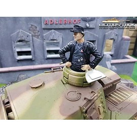 licmas Painted Half Figure German Tank Crew Loaders Normandy 1944