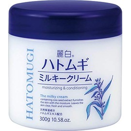Reihaku Pearl Barley Milky Cream, 10.6 oz (300 g) x 2 Packs