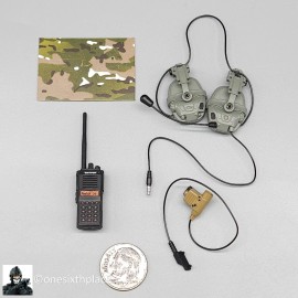Easy & Simple 1:6 Easy & Simple Russian Rapid Response SOBR S Radio w/ Headset for 12" Figures