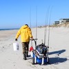 Sea Striker Deluxe Surf, Pier and Beach Cart – Outdoor