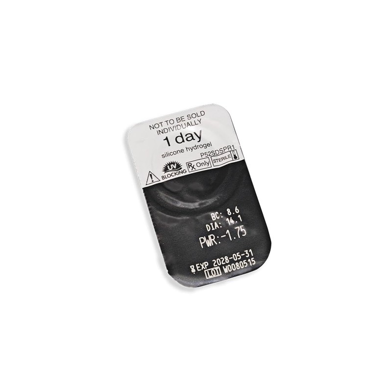 Oculsoft One Day Aqua Spheric Day Lenses Soft Pack of