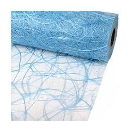 25 Meter Sizoweb® Tischband, 30 cm Breite in Hellblau