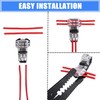 Shengbowi T Tap Quick Splice Wire Connectors Solderless Without Stripping
