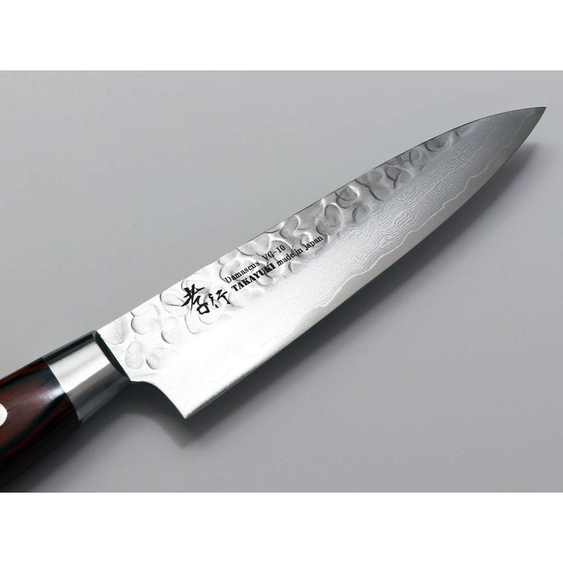 Takayuki Sakai V Gold No. 10 Damascus 33-Layer Hammer Petty