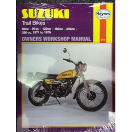 Suzuki Trail Bikes (89cc, 97cc, 123cc, 183cc, 246cc, 396cc: 1971 to 1979) Owner's Workshop Manual