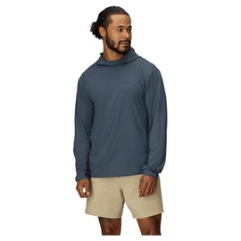 Marmot Men's Standard AirExchange SolarShield Hoody, Thunderhead