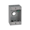 SIGMA ENGINEERED SOLUTIONS Metal Electrical Outlet Box, Weatherproof, Easy Mount