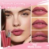 HHLTOH 2Pcs Honey Lipstick Tinted Lip Balm Set - Matte