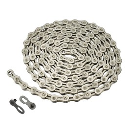 CYSKY Bicycle Chain 11 Speed Bicycle Chain 1/2 x 11/128 Inch 116 Links Steel High Strength Bicycle Chain for 11 Speed Road Mountain Bike