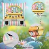 KIKISML Pack of 4 Easter Cushion Covers, Cotton Linen Print,