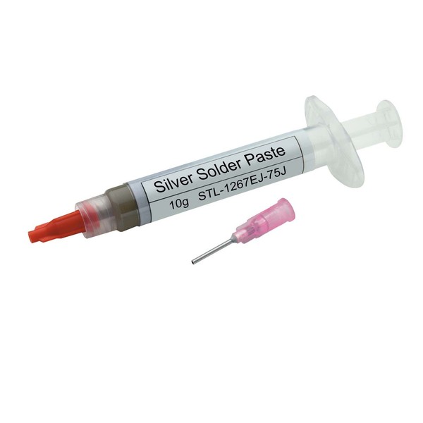 Cooksongold Assay MEDIUM Silver Solder Paste 10g Precision Flow Syringe