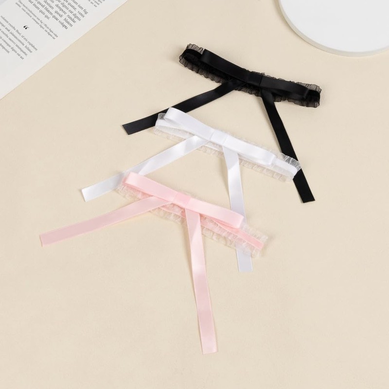 Bridal Garters Wedding Garters for Brides 2 Pieces Elastic Thigh