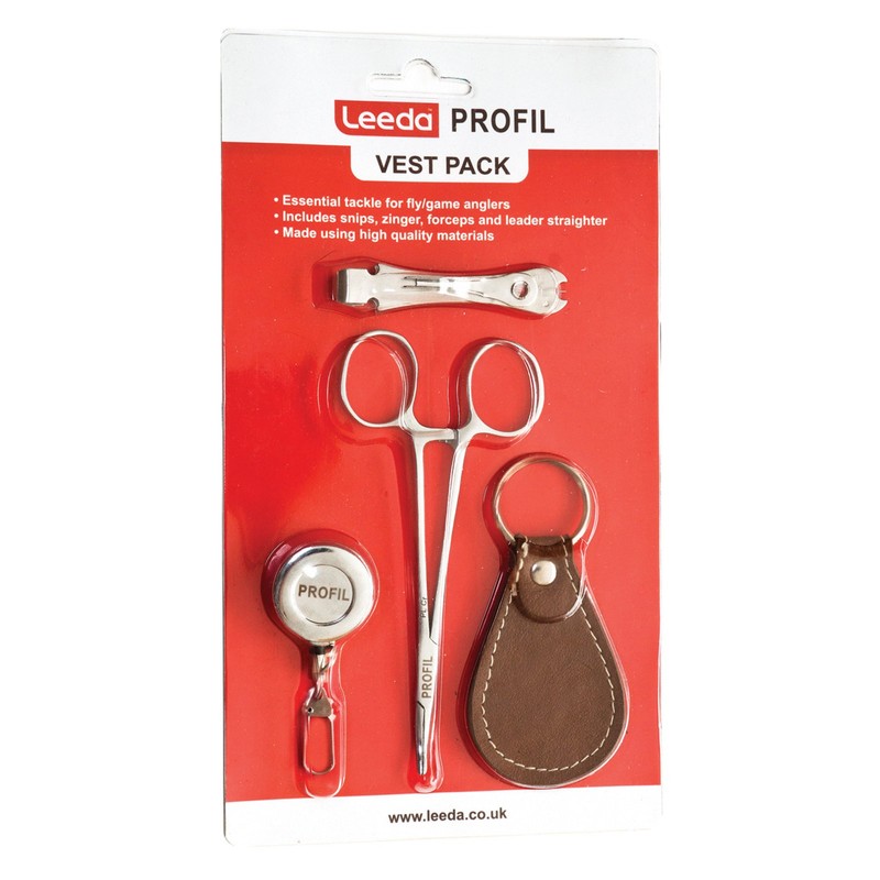 Leeda Profil Vest Pack For Fly / Game Fishing