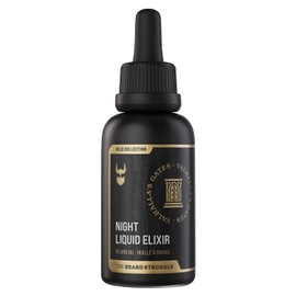 The Beard Struggle Night Liquid Elixir Beard Oil - Gold Collection - Valhalla's Gates - Beard Oil for Men - Natural Blend for Softens, Moisturizing, & Healthier Beard Growth (30 ml)