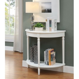 Convenience Concepts French Country Entryway Table, White
