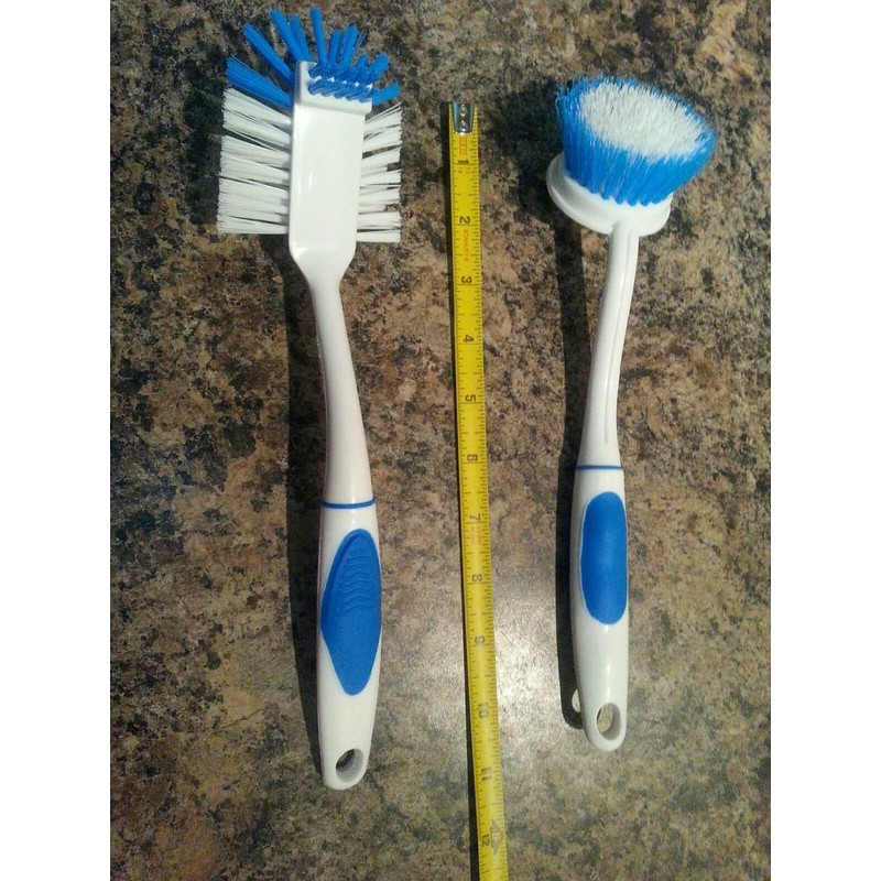 Scrub Buddies Brush Set, Includes 3 All Purpose Scrub Brushes