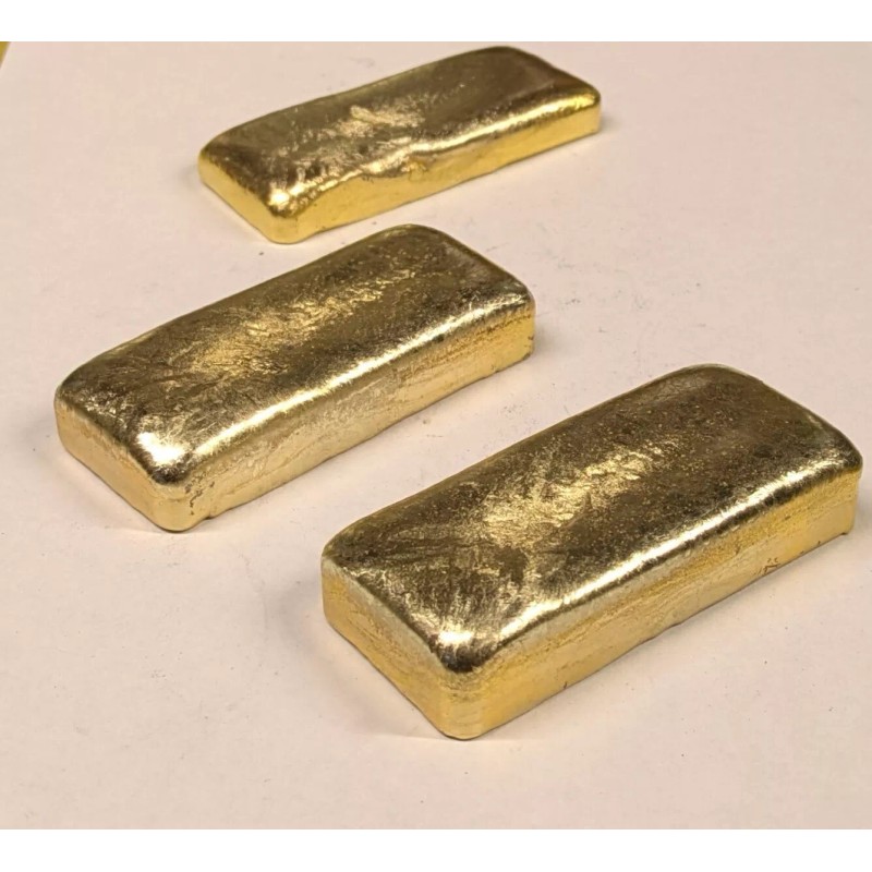 delbar-janssen "Nordic Gold" One 1 Lb Ingot/Alloy For Jewelry Making,