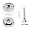 12Pcs Super Strong Neodymium Magnet with Holes, Ring Rare Earth