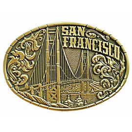 Indiana Metal Craft San Francisco Golden Gate Belt Buckle IMC-Retail